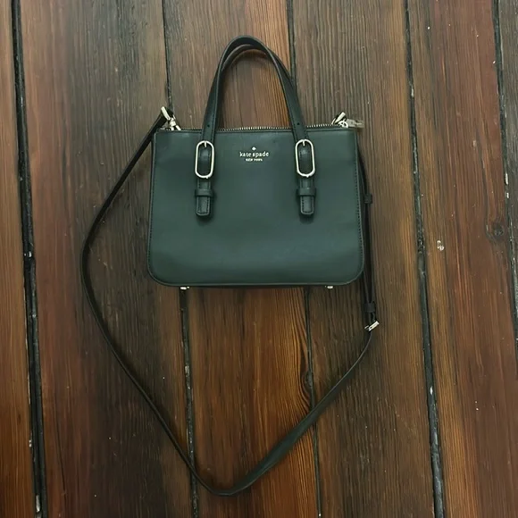Kate Spade dark green bag - Picture 3 of 7
